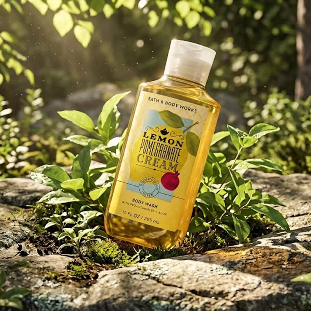 Lemon Pomegranate Cream - Body Wash | Bath & Body Works - 295ml
