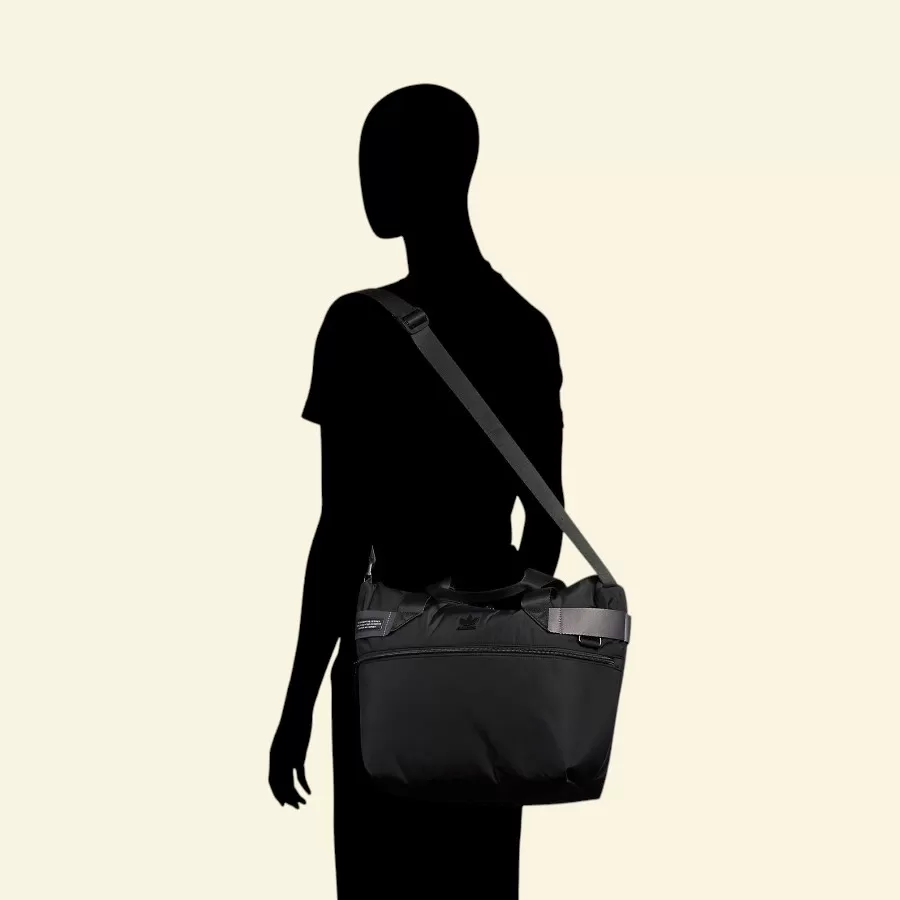 Originals Puffer Shopper Tote Bag #Đen