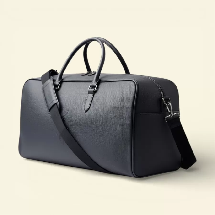 Ralph Lauren Faux Leather Bag #Xanh Đen