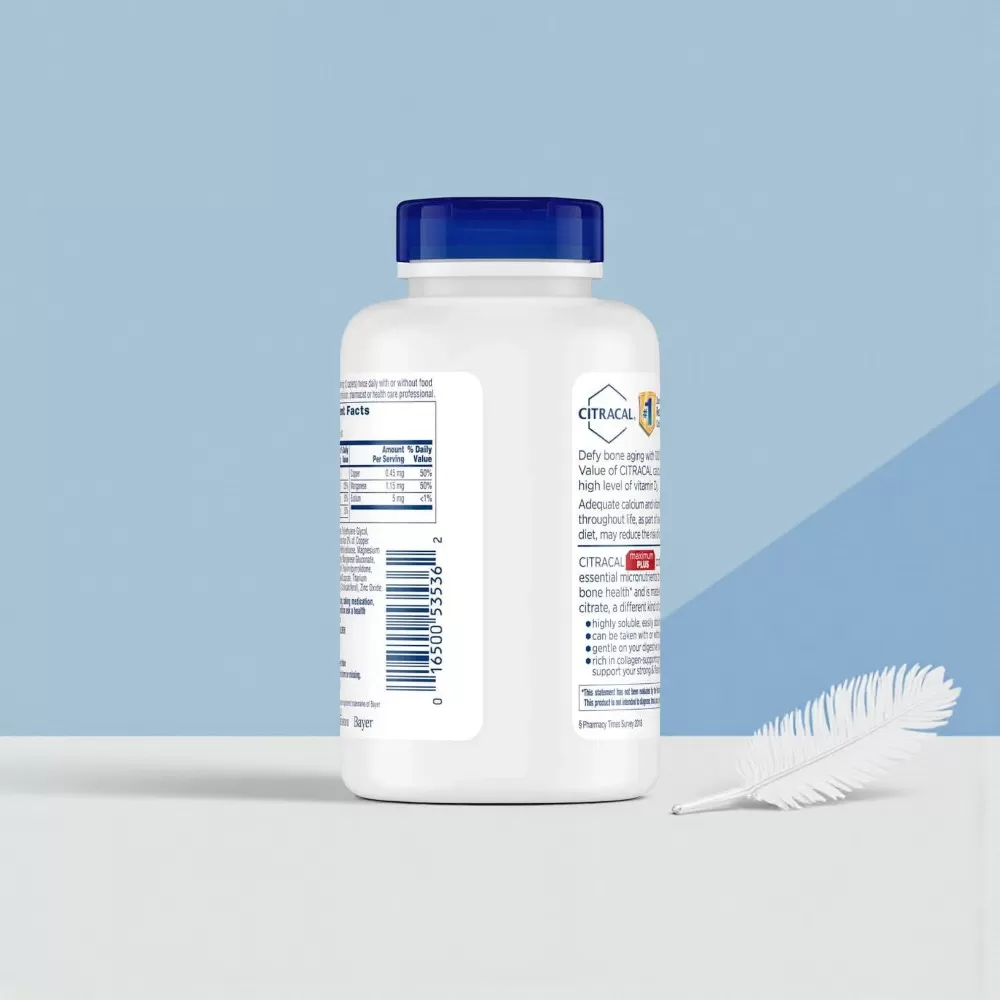 Canxi Citracal Maximum Calcium Citrated D3 | 280 Viên