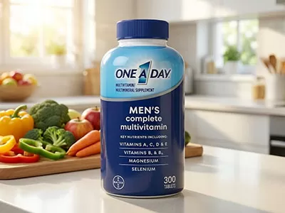 Vitamin tổng hợp One A Day cho nam giới cung cấp dưỡng chất cần thiết để duy trì sức khỏe toàn diện