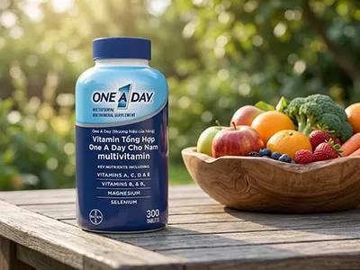 Vitamin tổng hợp One A Day cho nam giới giúp cung cấp đủ dưỡng chất thiết yếu hàng ngày
