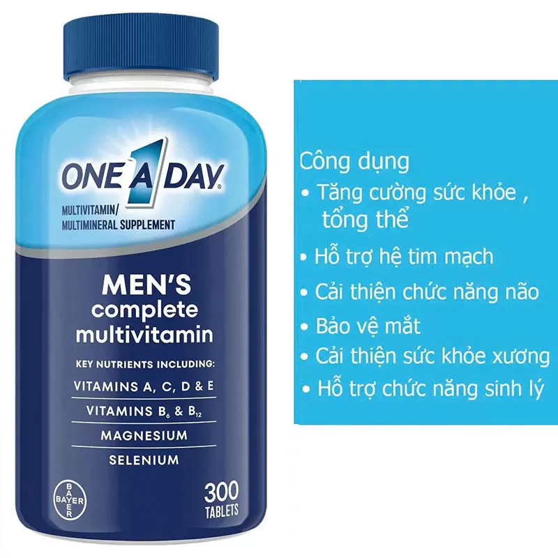 Vitamin Tổng Hợp Cho Nam One A Day | 300 Viên
