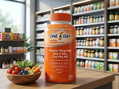 Vitamin tổng hợp cho nữ One A Day gi&uacute;p bổ sung dưỡng chất cần thiết cho sức khỏe phụ nữ h&agrave;ng ng&agrave;y.