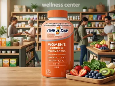Vitamin tổng hợp One A Day cho nữ gi&uacute;p cải thiện sức khỏe v&agrave; tăng cường hệ miễn dịch h&agrave;ng ng&agrave;y.