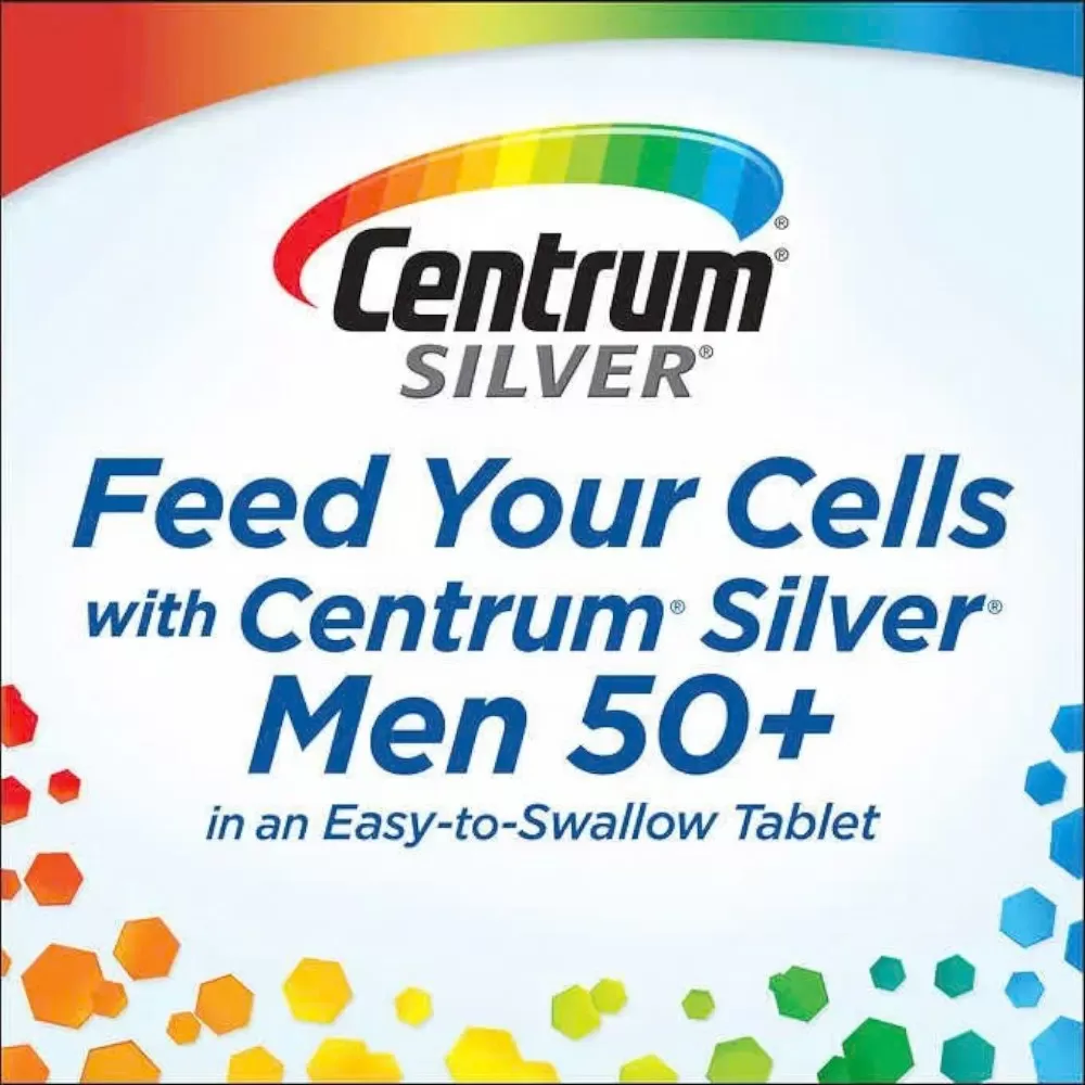 Vitamin tổng hợp cho nam giới Centrum Silver Men 50+ (275 viên)