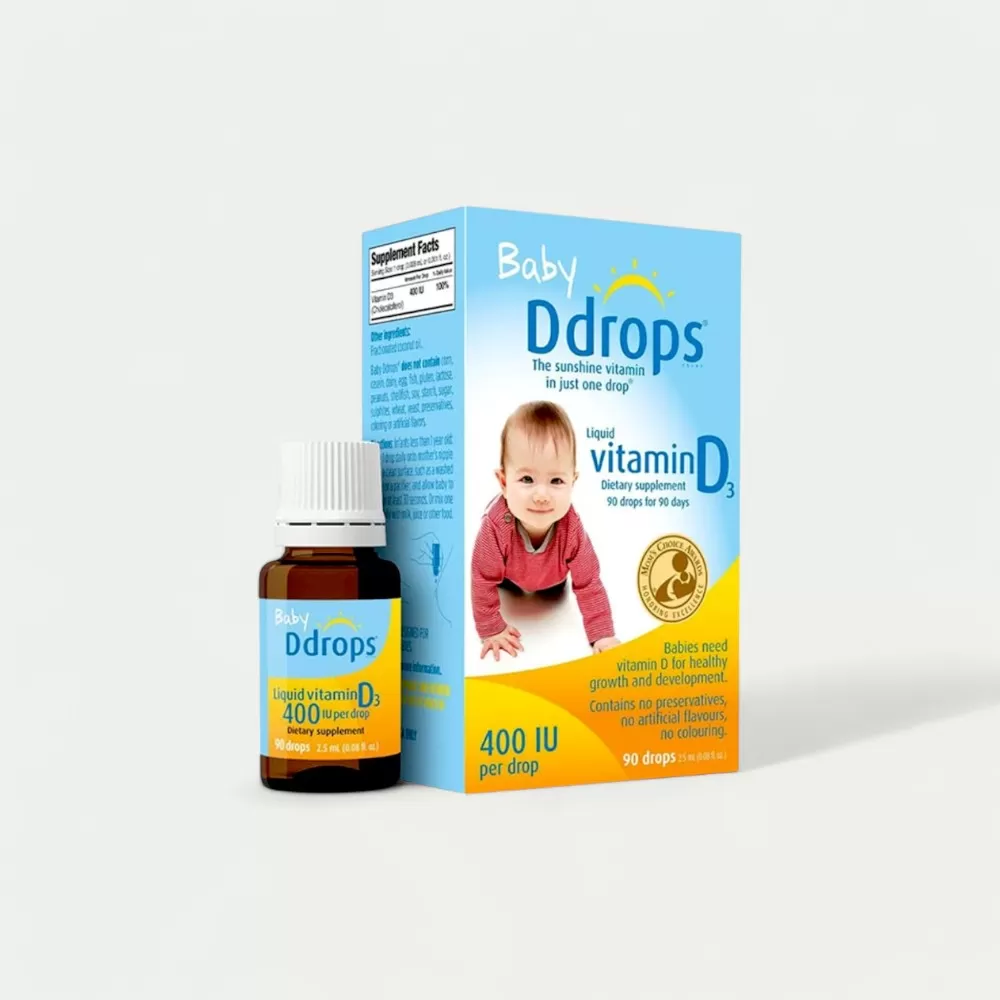 Baby Ddrops bổ sung Vitamin D3 cho trẻ sơ sinh