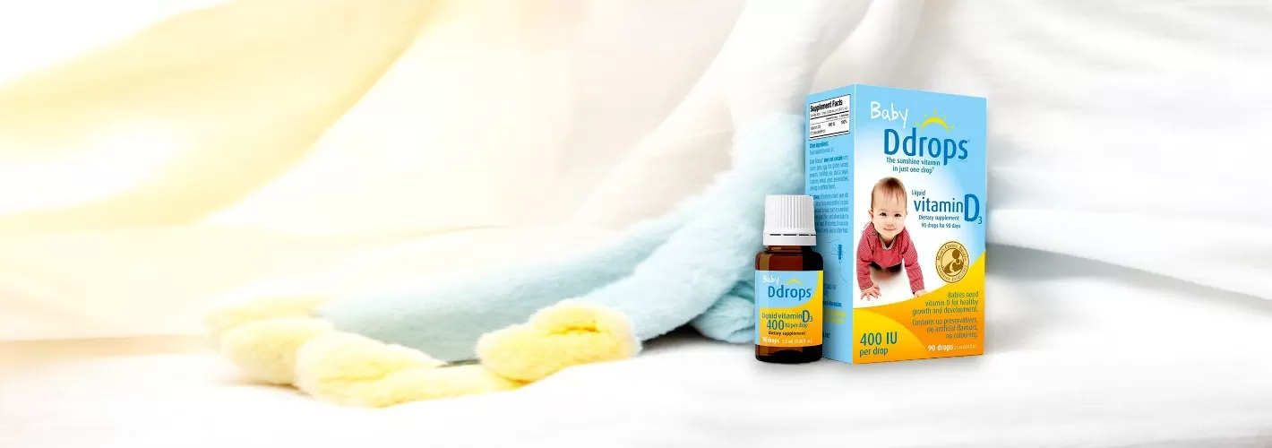 Baby Ddrops bổ sung Vitamin D3 cho trẻ sơ sinh