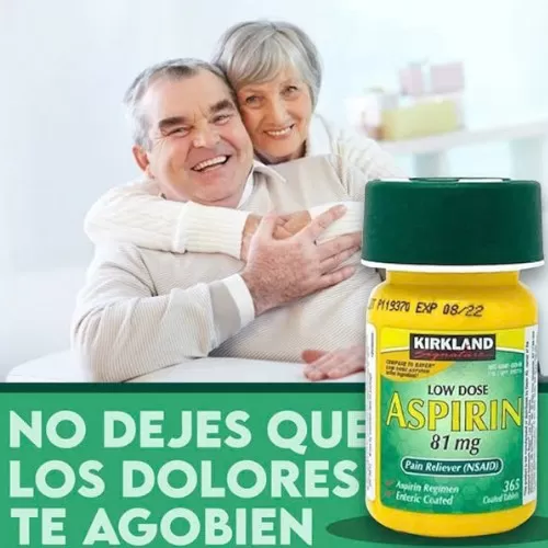 Viên uống giảm đau Kirkland Low Dose Aspirin 81mg - Set 2 x 365 viên