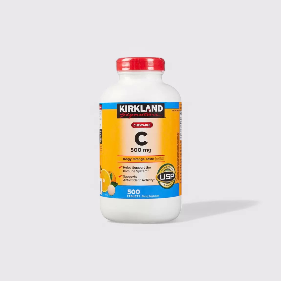 Viên ngậm Vitamin C 500mg Kirkland của Mỹ