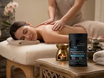 Vi&ecirc;n uống bổ sung magnesium Sports Research Magtein Magnesium L-Threonate 2000mg - Sports Research Magtein gi&uacute;p giảm đau nhức xương khớp v&agrave; cải thiện sức khỏe.