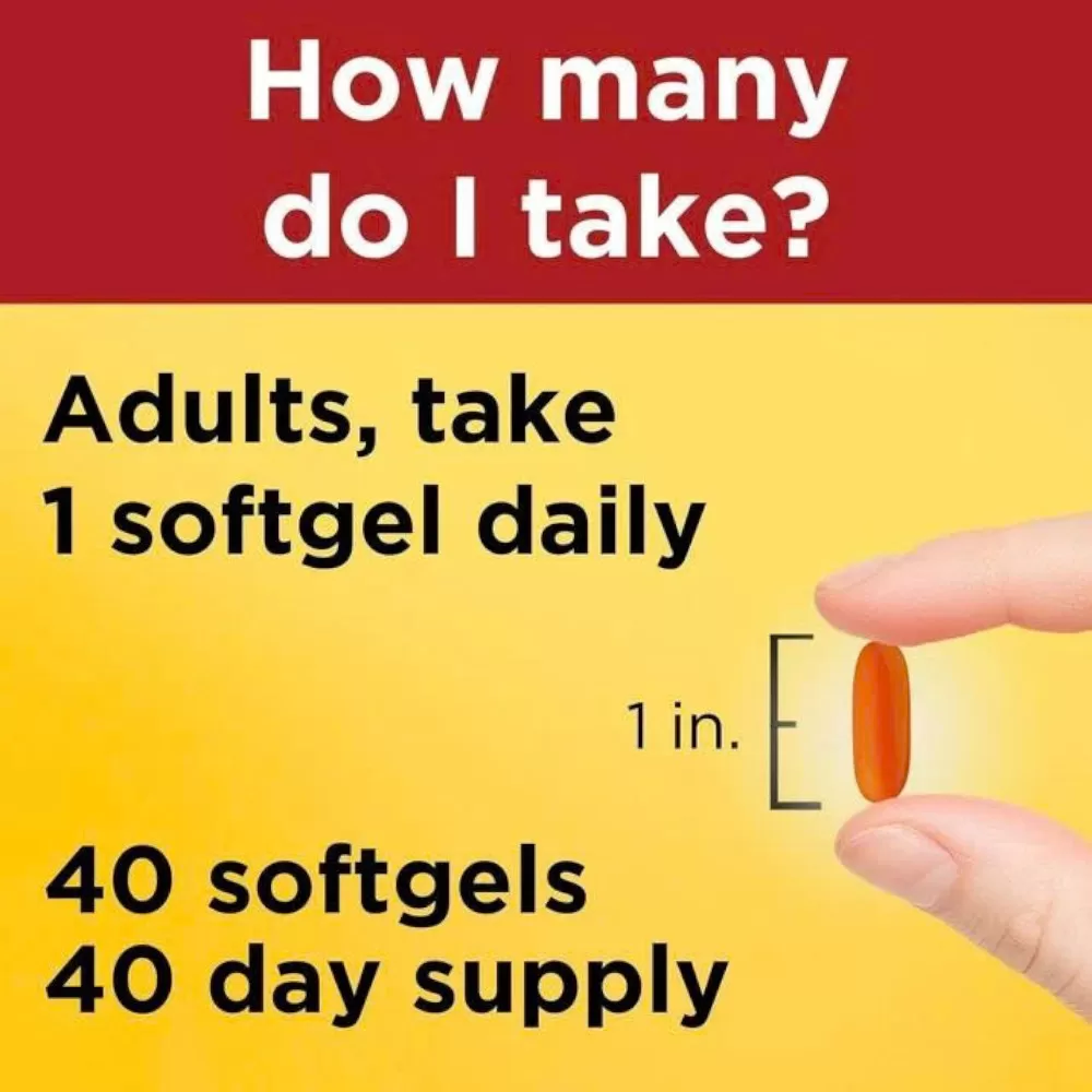 Viên Uống Hỗ Trợ Tim Mạch Nature Made CoQ10 400 mg Softgels | 90 Viên