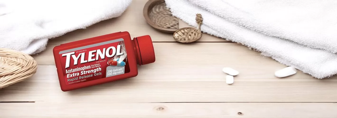 Viên Uống Giảm Đau Hạ Sốt Tylenol Extra Strength Rapid Release Gels 500mg | 290 viên