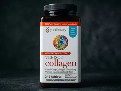 Viên uống Viên Uống Collagen Youtheory Verisol Concentrated Effect mang lại giải pháp hoàn hảo khắc phục triệt để vấn đề của bạn.