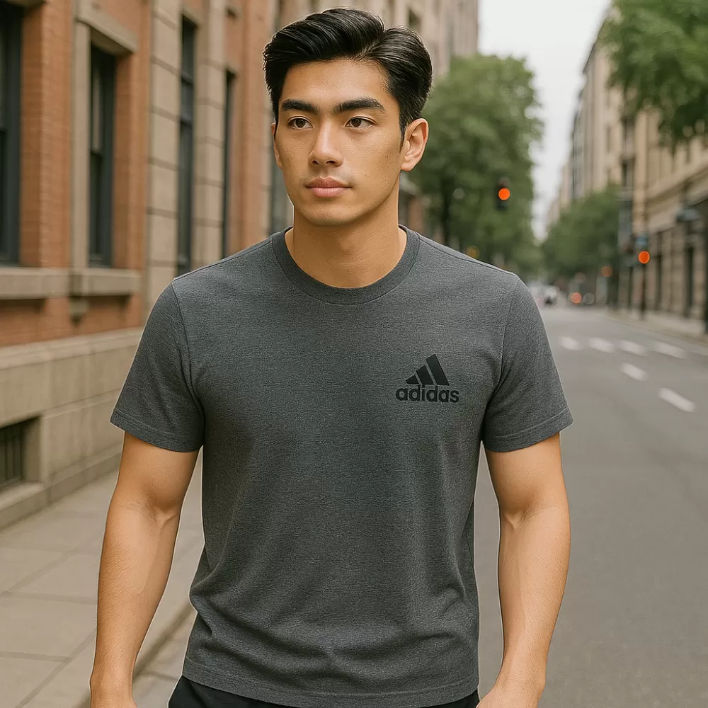 Áo Thun Adidas Men's AEROREADY Designed To Move Feelready Sport Tee - Xám / Size L