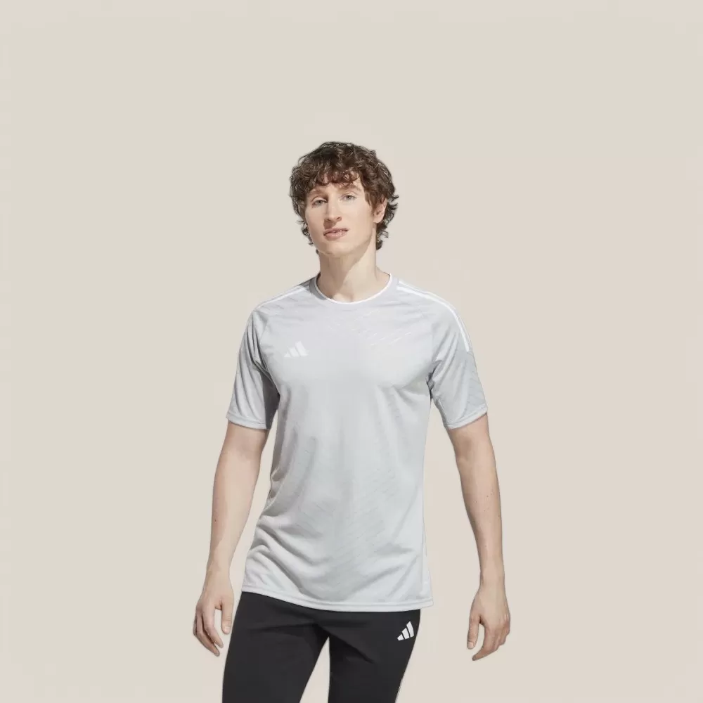 Áo Thun Adidas Men's Campeon 23 Jersey - Xám Trắng / Size S