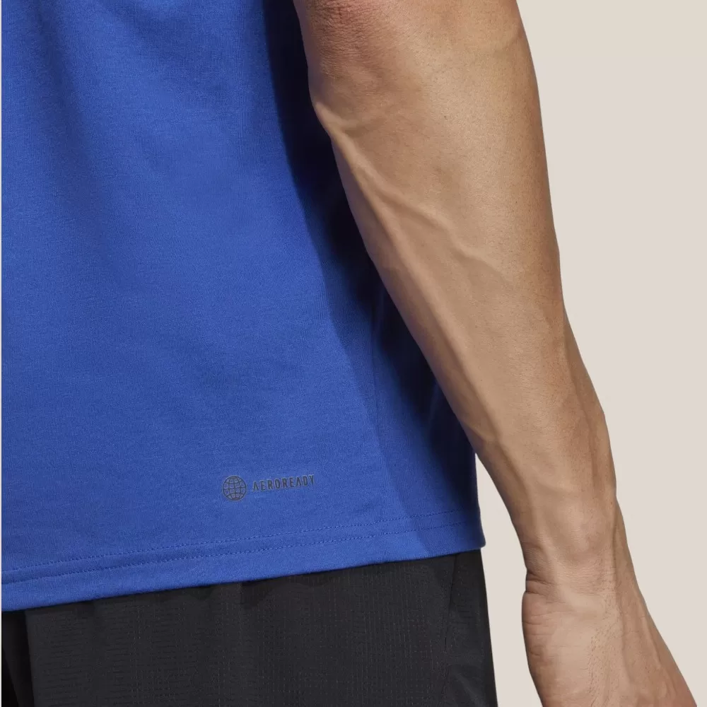 Áo Thun Adidas Men's Train Essentials Feelready Training Tee - Xanh Dương / Size L
