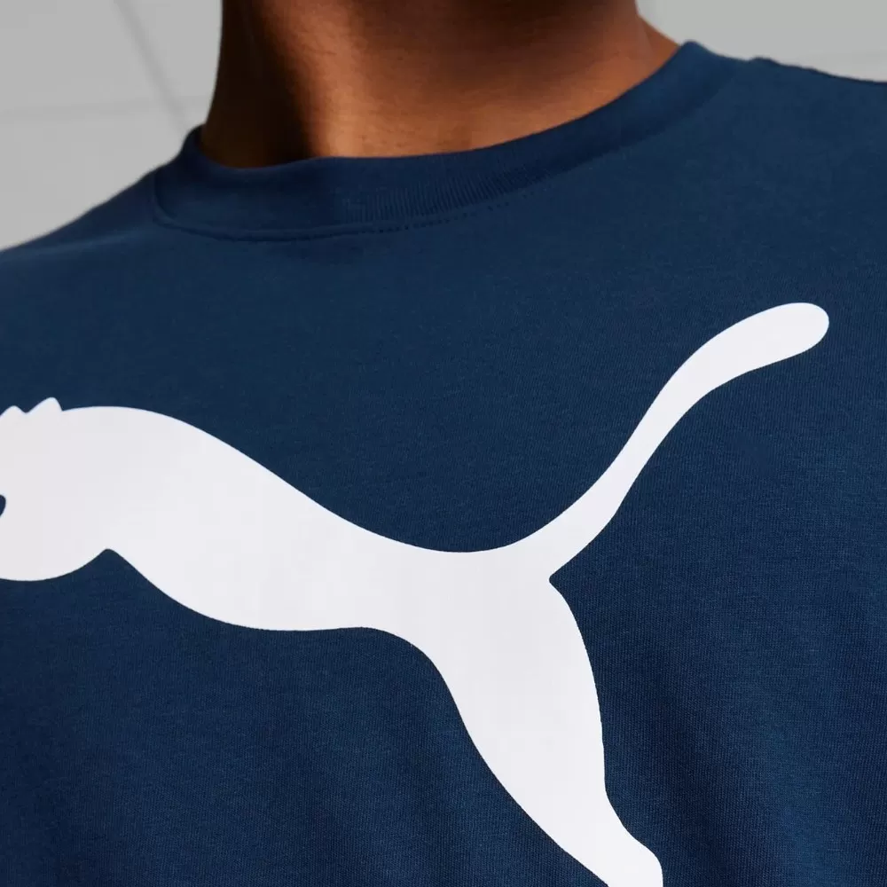 Áo Thun Puma Essentials Big Cat Men's Tee - Xanh Navy / Size S
