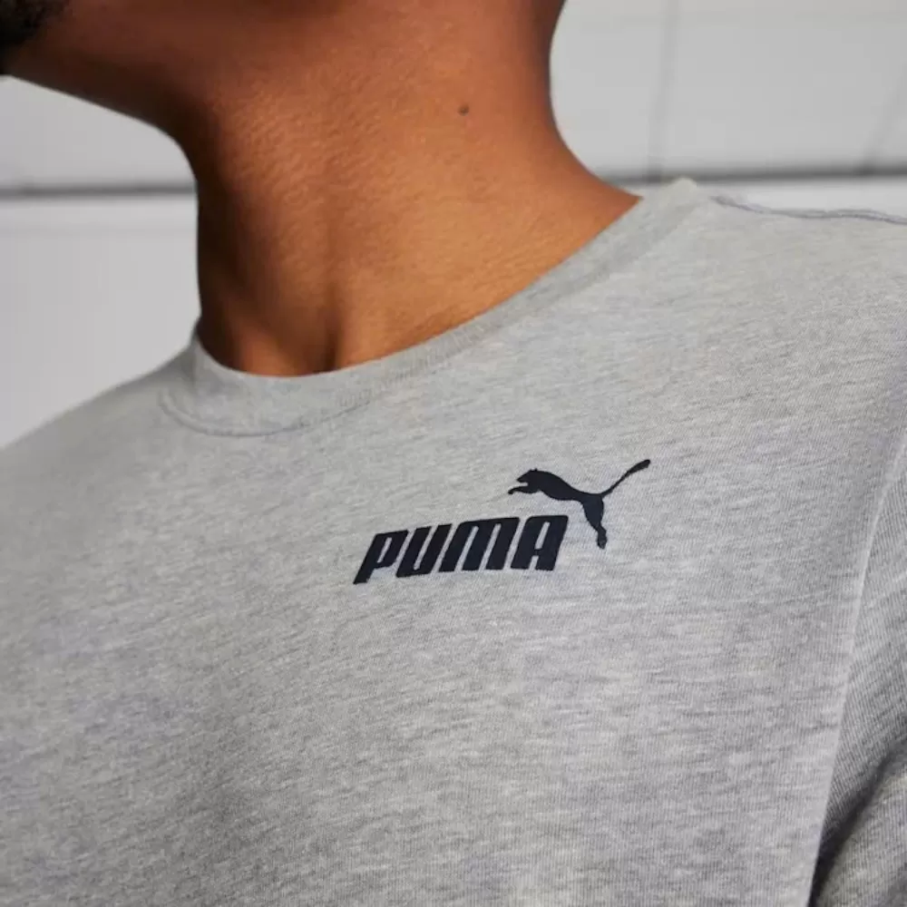 Áo Thun Puma Essentials No. 1 Logo Men's Tee - Xám / Size M