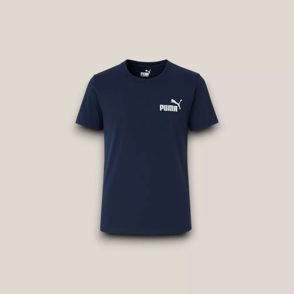 Áo Thun Puma Essentials No. 1 Logo Men's Tee - Xanh Navy / Size L