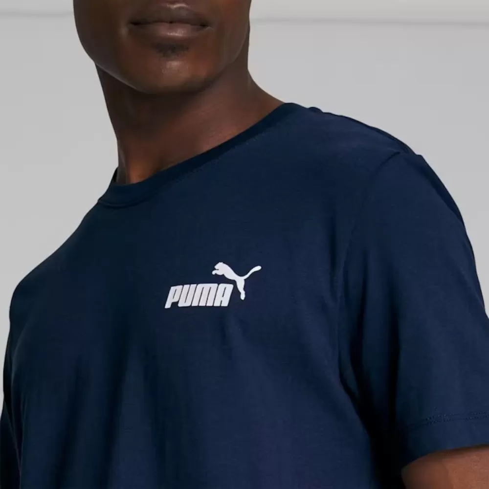 Áo Thun Puma Essentials No. 1 Logo Men's Tee - Xanh Navy / Size L
