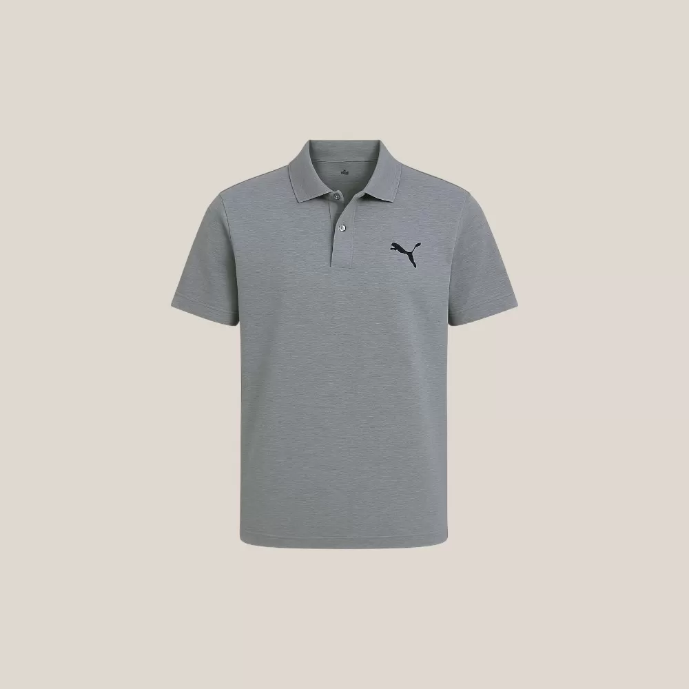 Áo Thun Puma Essentials Men's Pique Polo - Xám / Size L