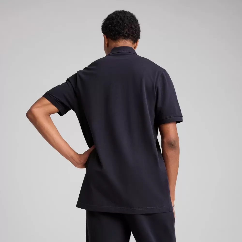 Áo Thun Puma Essentials Men's Pique Polo - Xanh Navy / Size M