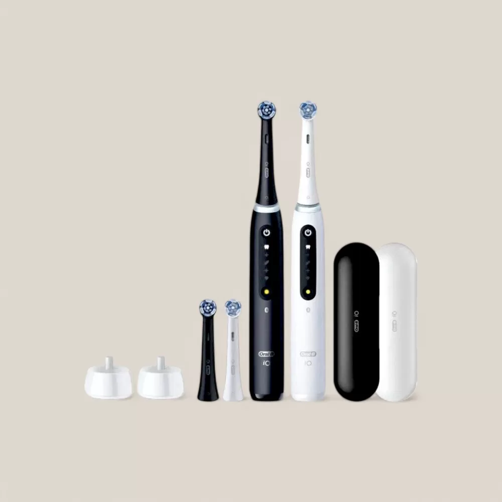 Bàn Chải Điện Oral-B iO All-in-One Clean 5 Modes #2 Pack