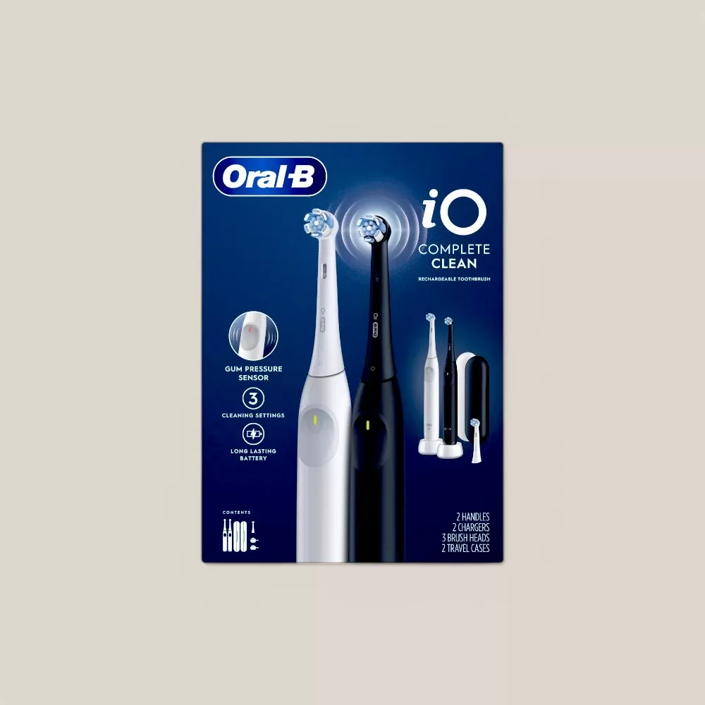 Bàn Chải Điện Oral-B iO Complete Clean 3 Modes #2 Pack