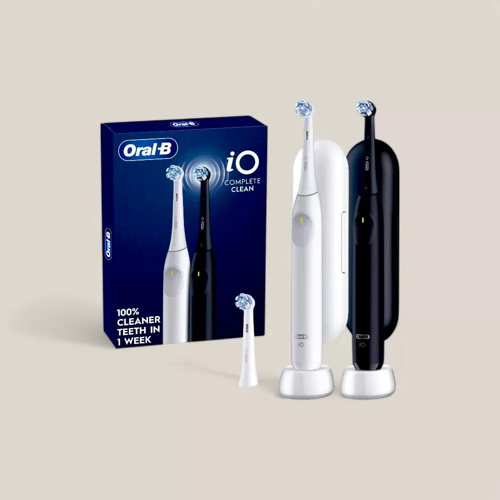 Bàn Chải Điện Oral-B iO Complete Clean 3 Modes #2 Pack