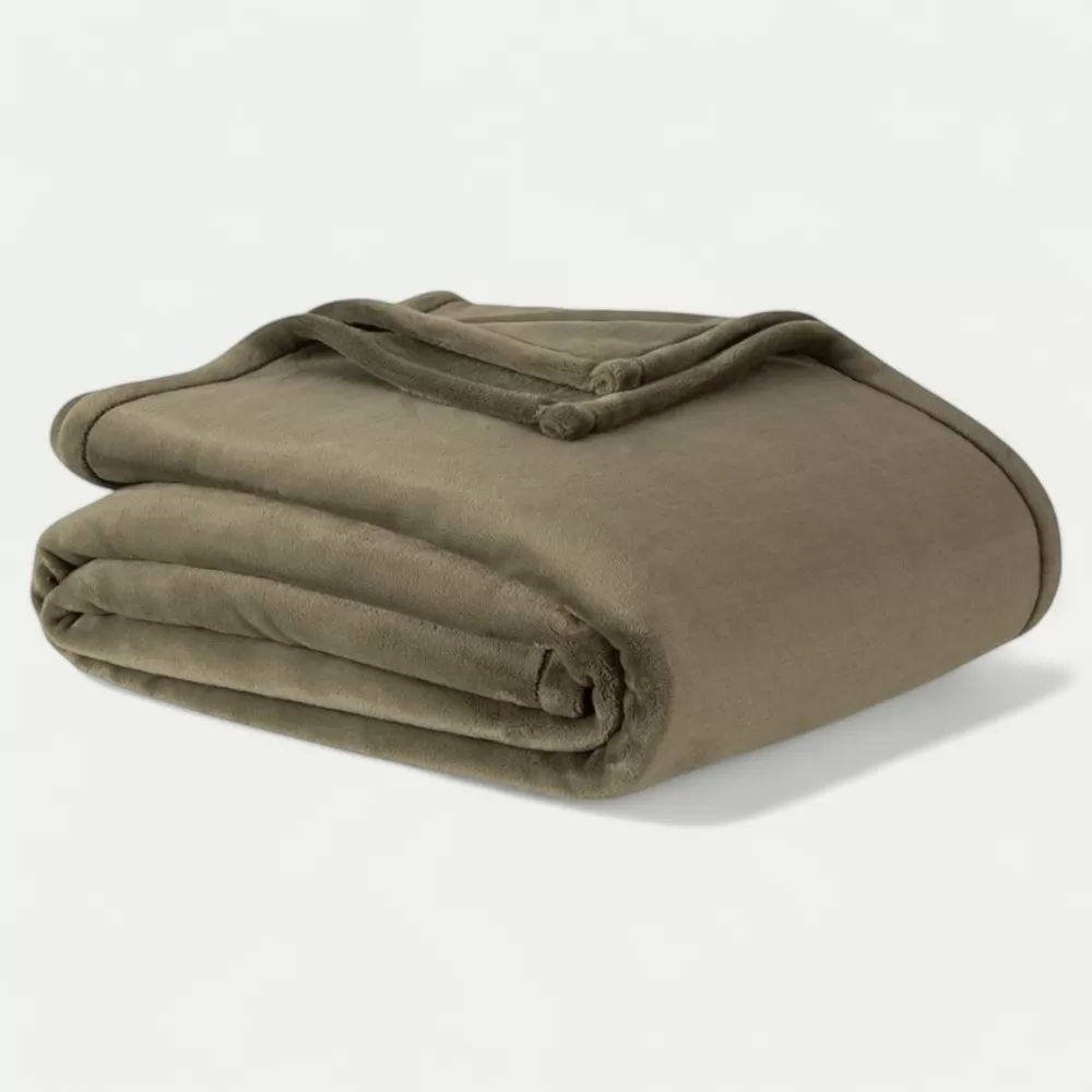 Chăn Berkshire Luxeloft Blanket - Queen Size, Green