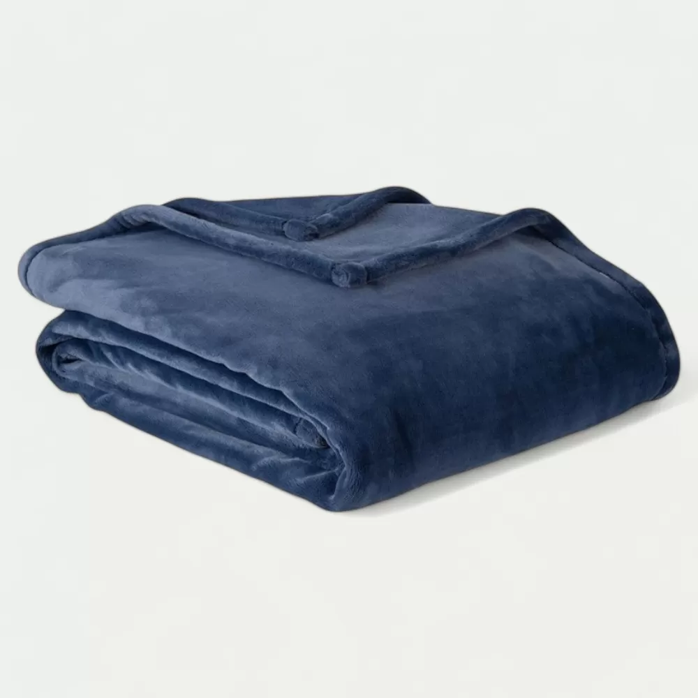 Chăn Berkshire Luxeloft Blanket - Queen Size, Navy