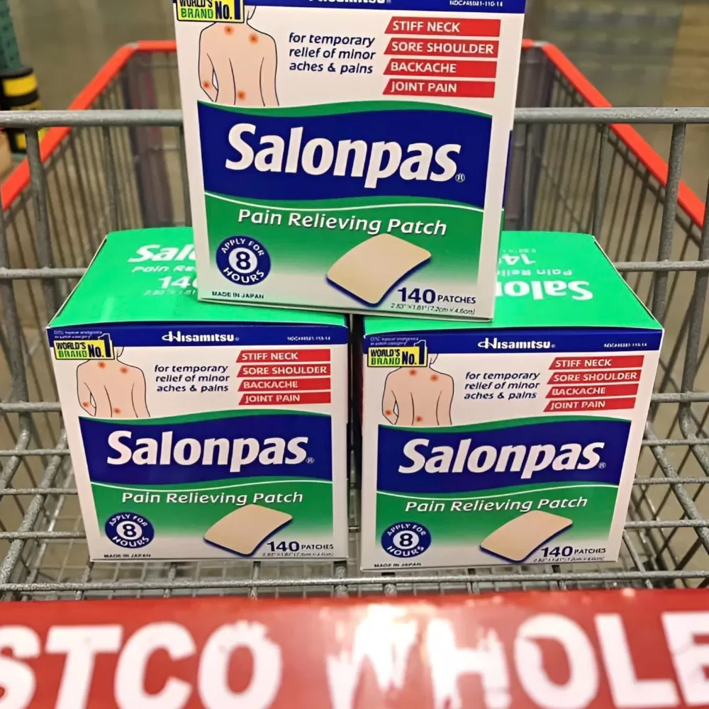 Salonpas Pain Relieving Patch - 140 Patches