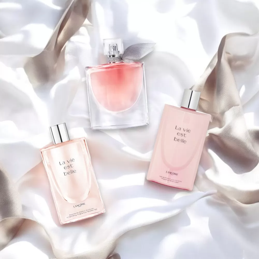 Set Lancôme La Vie Est Belle EDP 3 pcs: Nước hoa, Sữa Tắm, Sữa Dưỡng Thể.