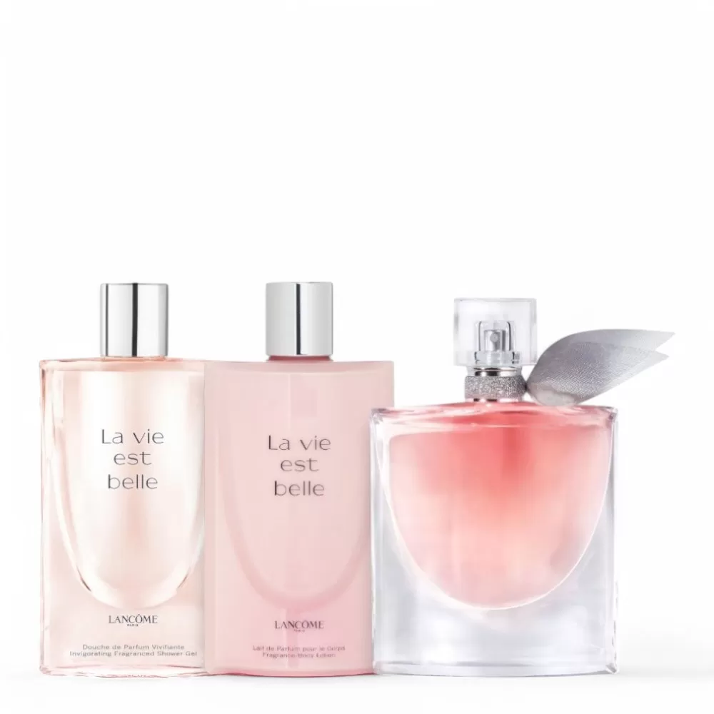 Set Lancôme La Vie Est Belle EDP 3 pcs: Nước hoa, Sữa Tắm, Sữa Dưỡng Thể.