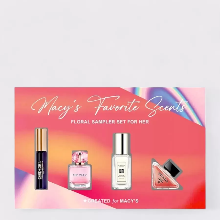 Bộ Sưu Tập Nước Hoa Nữ Macy's Favorite Scents - Set Nước Hoa Lãng Mạn Macy's