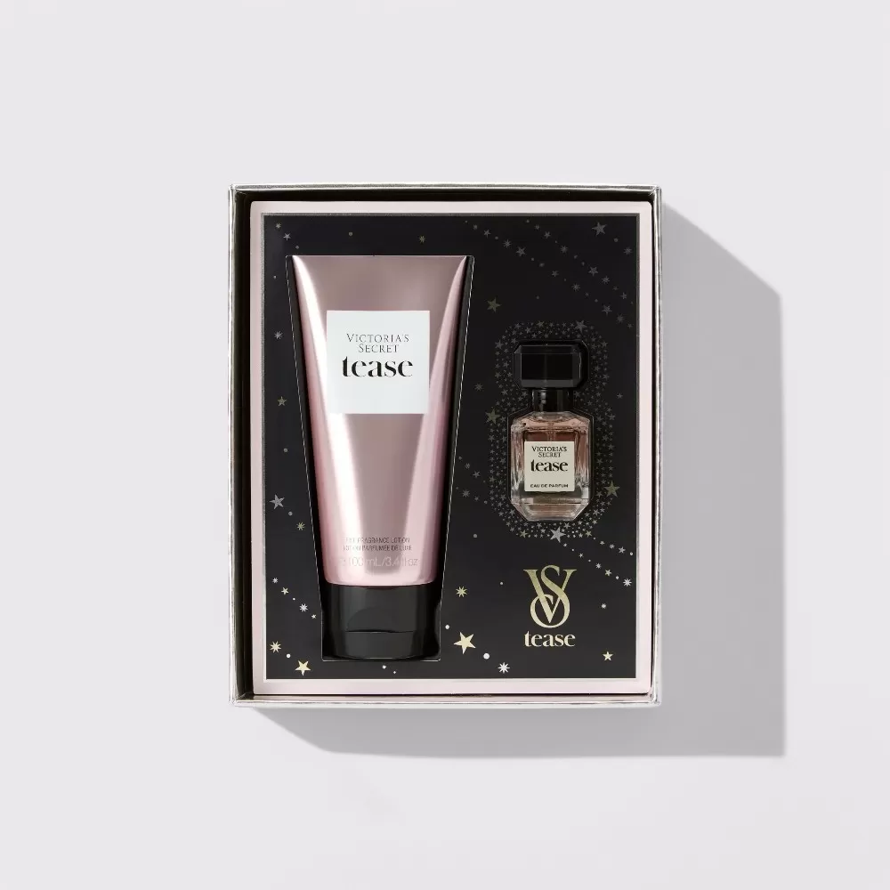 Gift Set Victoria's Secret Tear, Nước Hoa Mini & Sữa Dưỡng Thể