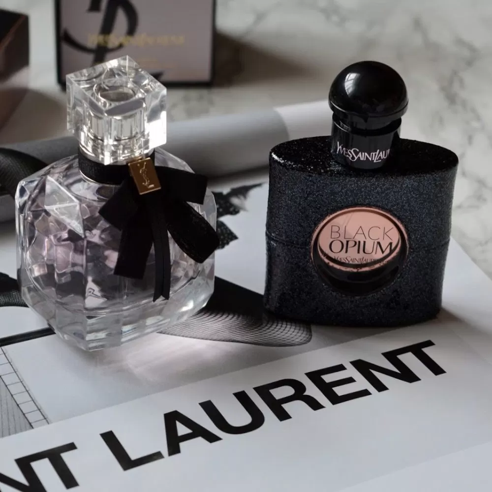Set Nước Hoa Nữ YSL - Yves Saint Laurent Mini Mon Paris EDP & Black Opium EDP (2x7.5ml)