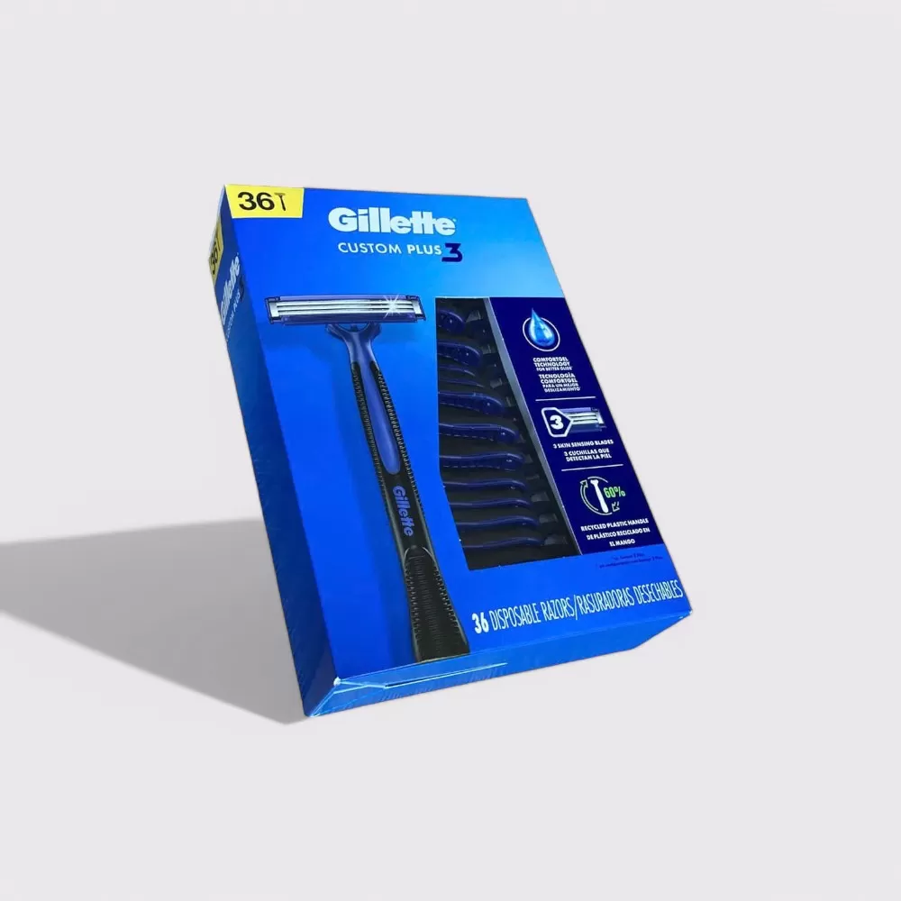 Dao Cạo Râu 3 Lưỡi Gillette Custom Plus 3 #36 cái