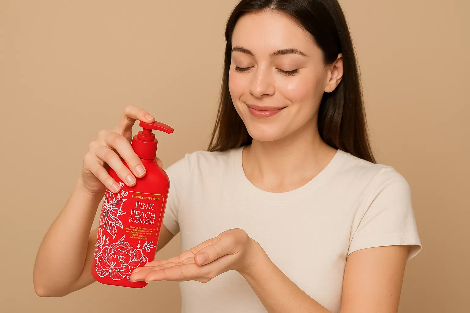 Nước rửa tay khô Bath & Body Works - Pink Peach Blossom