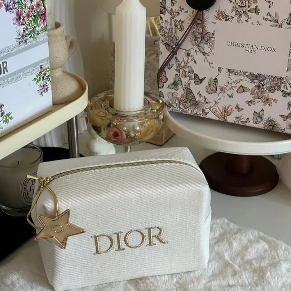 Set Son Dior Rouge & Dior Pocket Mirror Silver