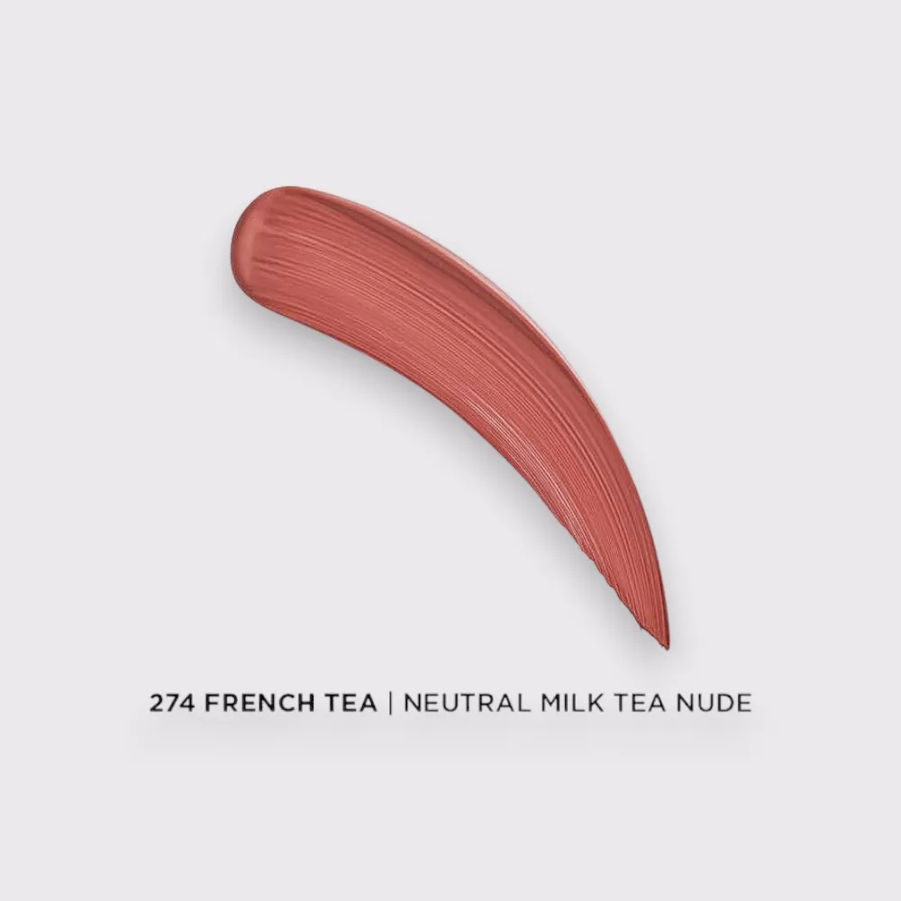 Son Kem Lancome L’Absolu Rouge Drama Ink 274 French Tea