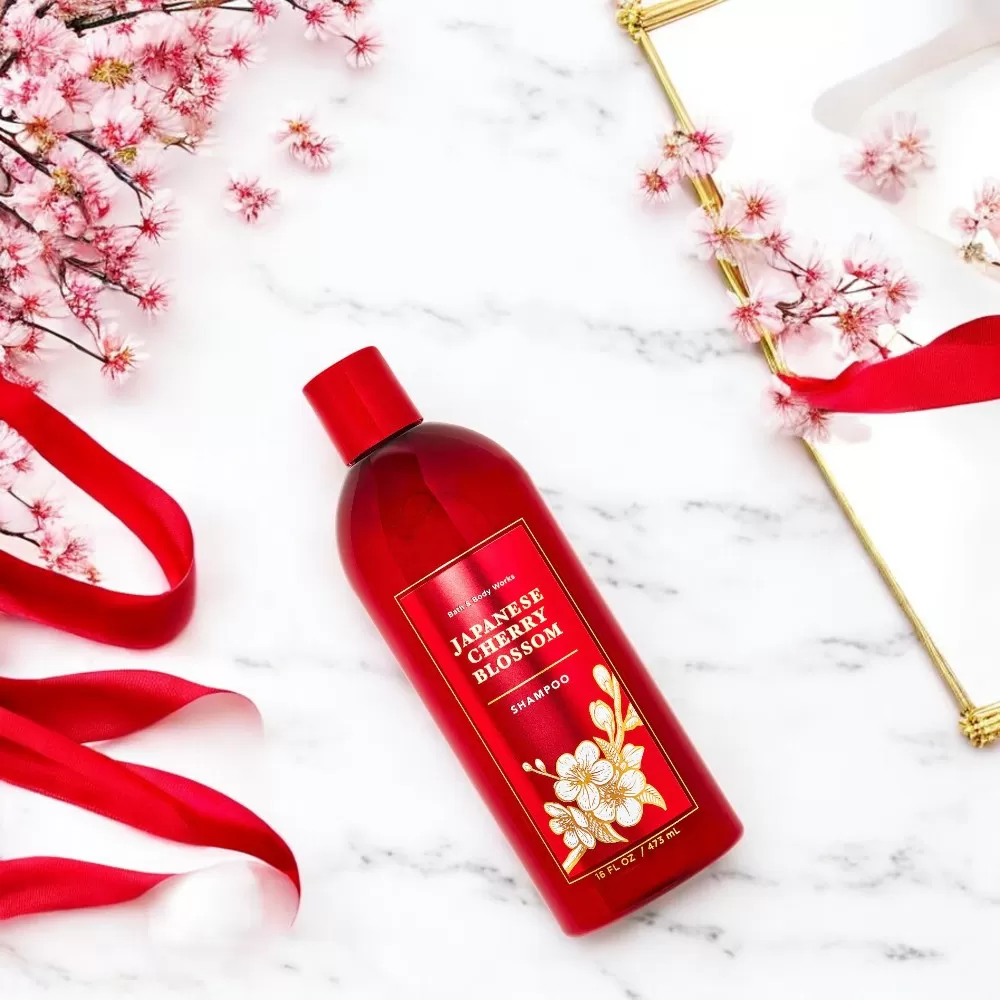 Japanese Cherry Blossom - Dầu gội đầu Bath and Body Work