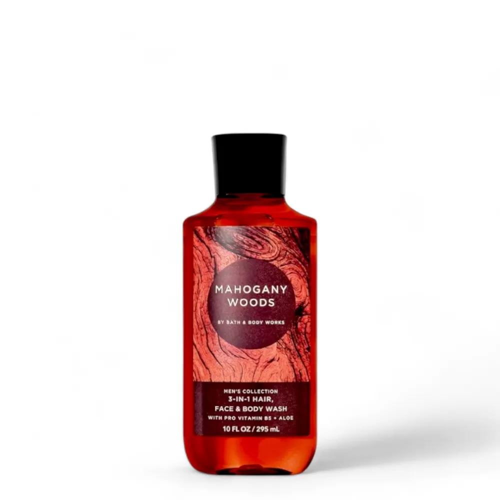 Dầu gội đầu - Sữa tắm 3 in 1 Bath and Body Work - Mahogany Woods