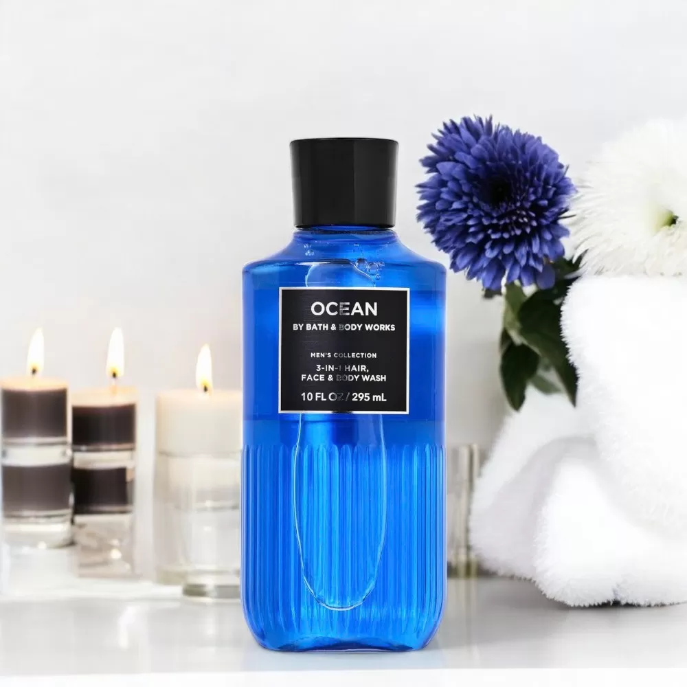 Dầu gội đầu - Sữa tắm 3 in 1 Bath and Body Work - Ocean