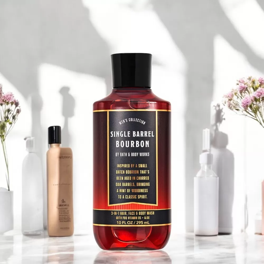 Single Barrel Bourbon - Dầu gội đầu 3 in 1 Bath & Body Works