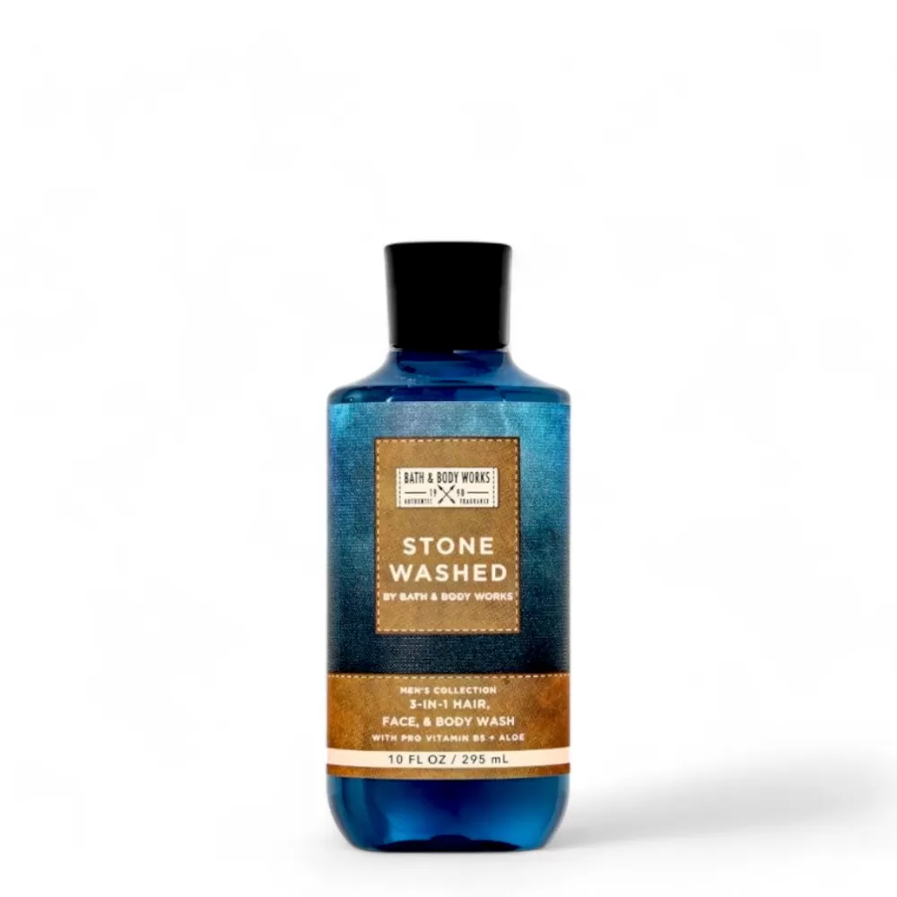 Dầu gội đầu - Sữa tắm 3 in 1 Bath and Body Work - Stone Washed