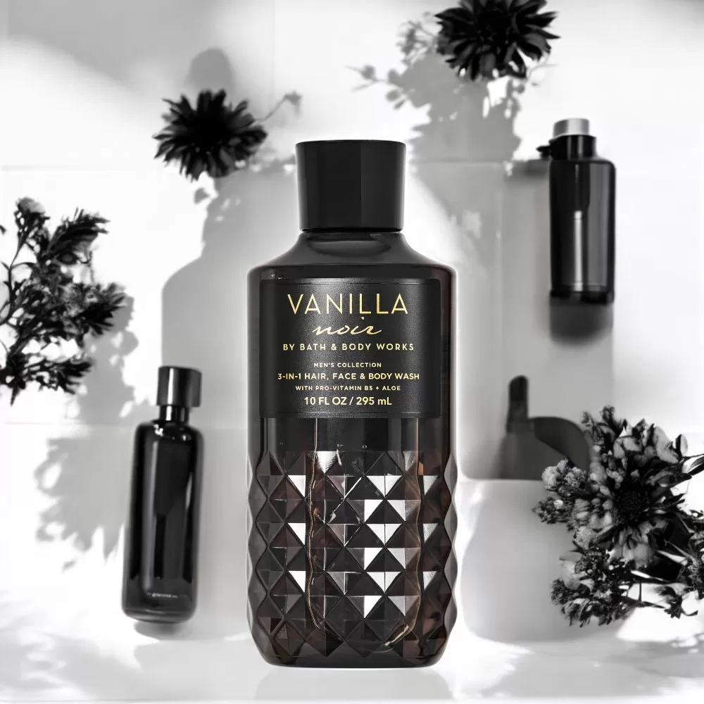Dầu gội đầu - Sữa tắm 3 in 1 Bath and Body Work - Vanilla Noir