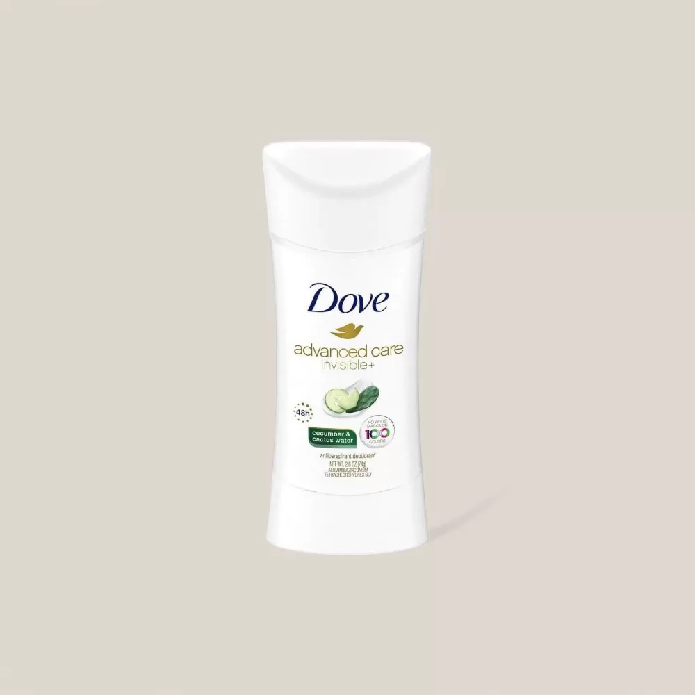 Lăn Khử Mùi Nữ Dove Advanced Care Invisible + Antiperspirant Deodorant #Chai 74g