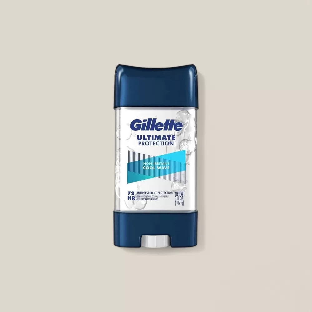 Lăn Khử Mùi Nam Gillette Ultimate Protection x2 Coll Wave Dạng Gel #Set 5 pack